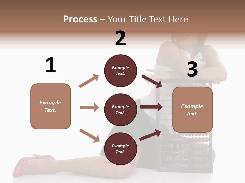 Professional Hair Brown PowerPoint Template