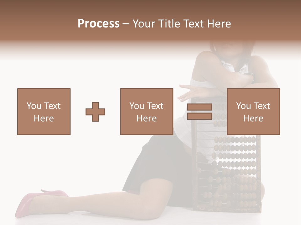 Professional Hair Brown PowerPoint Template