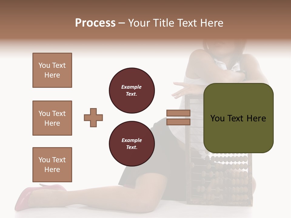 Professional Hair Brown PowerPoint Template