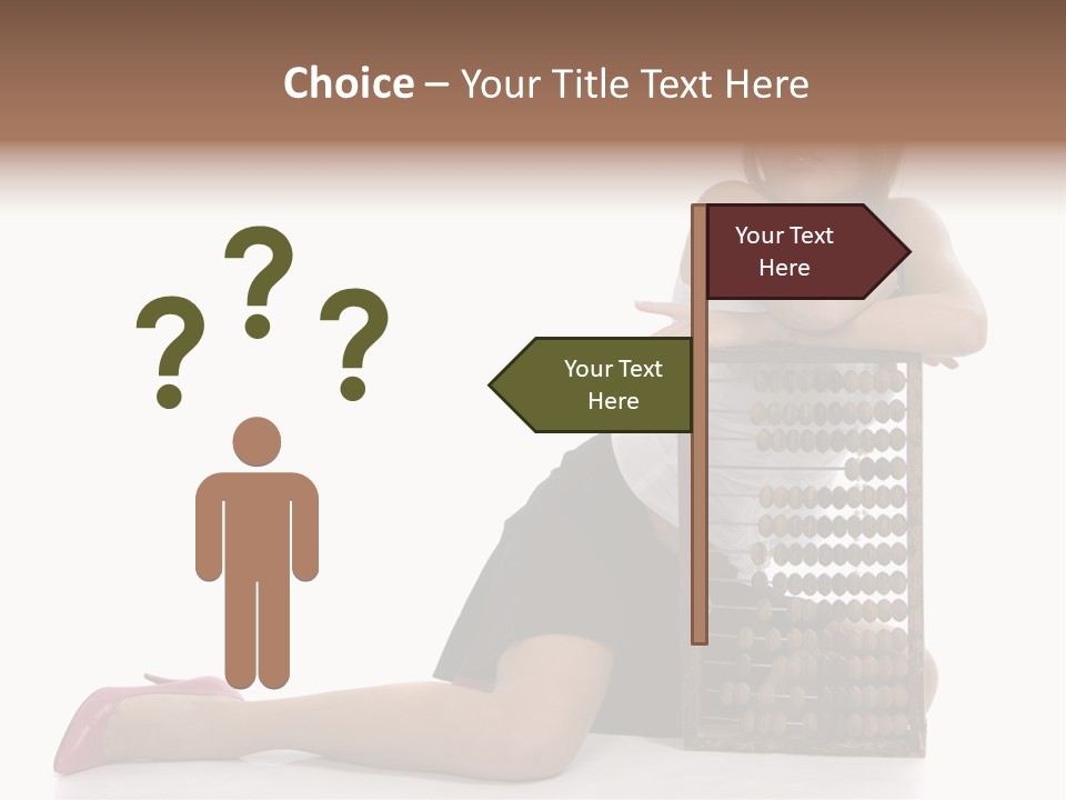 Professional Hair Brown PowerPoint Template