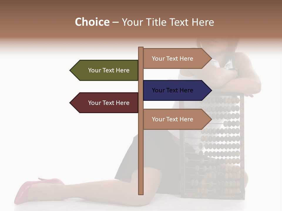 Professional Hair Brown PowerPoint Template