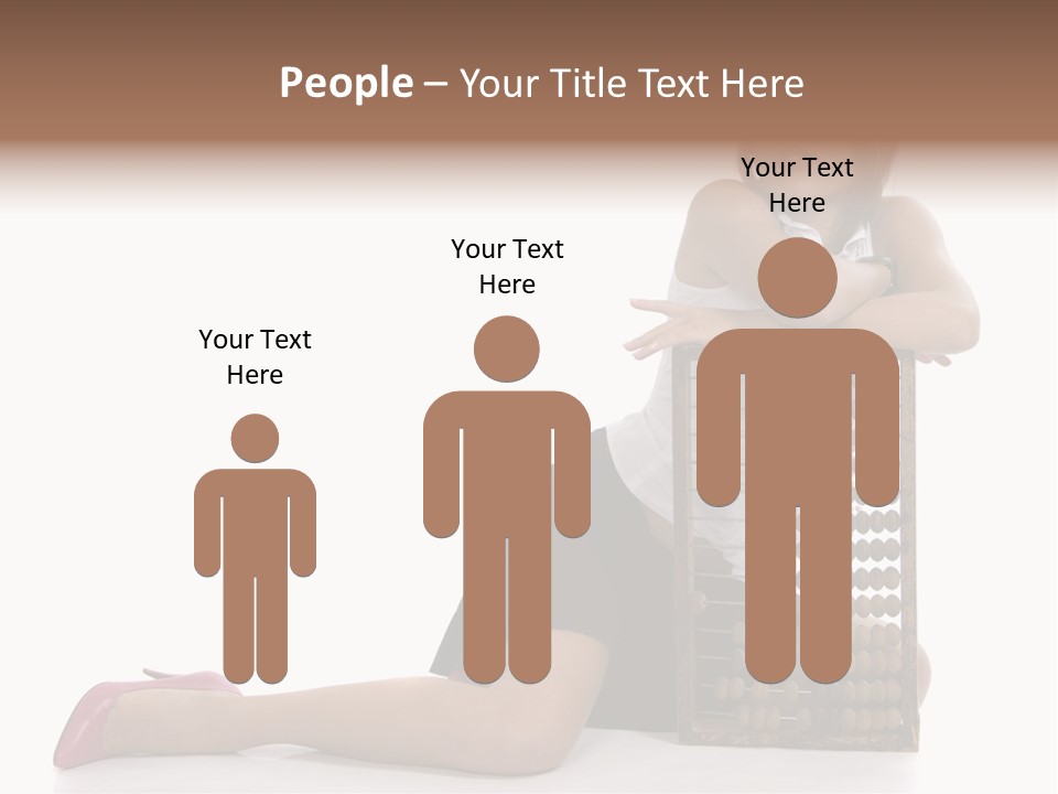 Professional Hair Brown PowerPoint Template