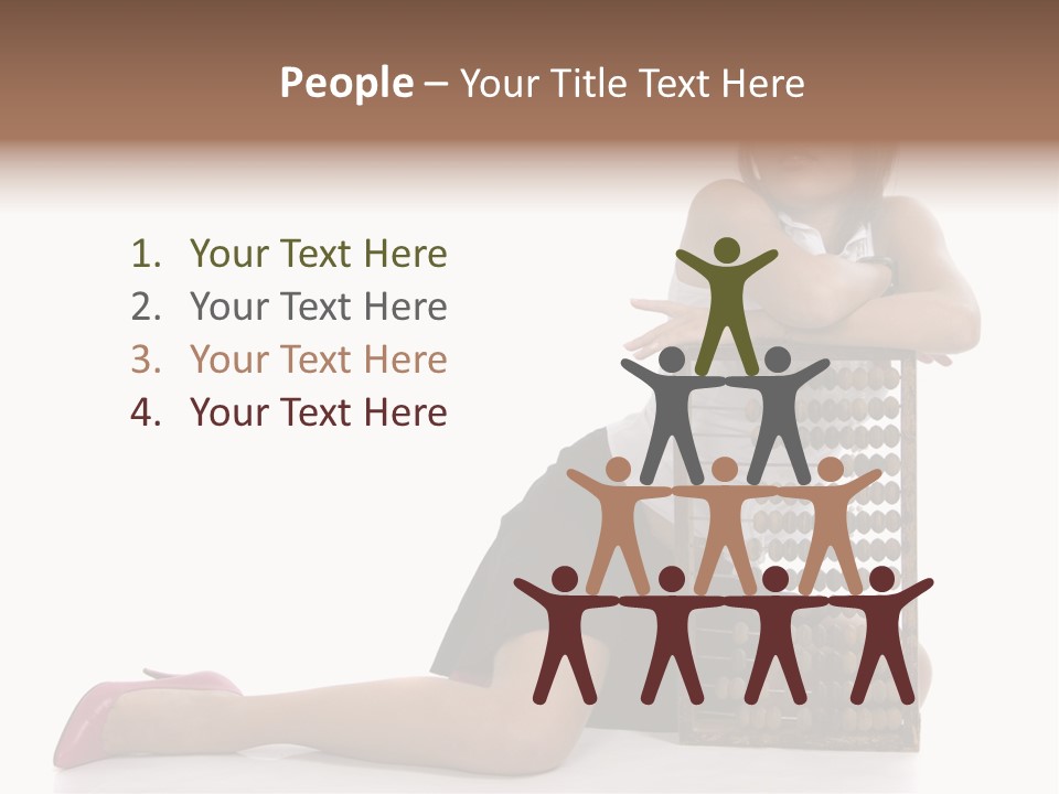 Professional Hair Brown PowerPoint Template