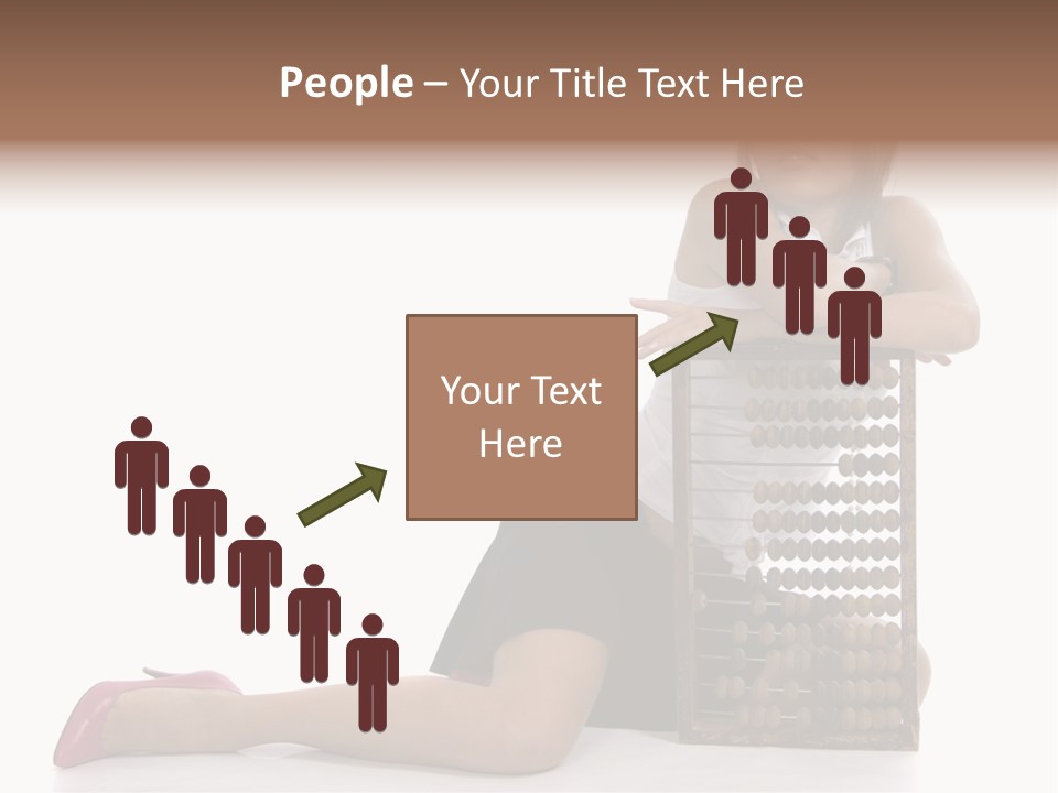 Professional Hair Brown PowerPoint Template