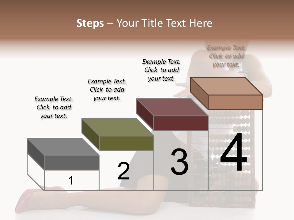 Professional Hair Brown PowerPoint Template
