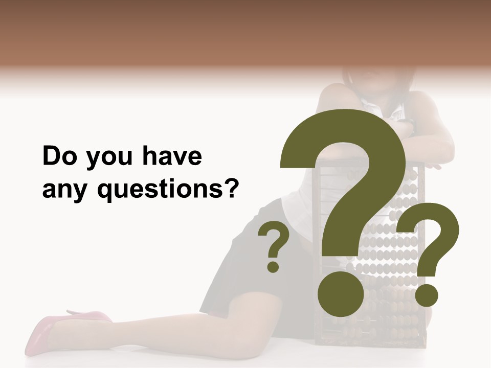 Professional Hair Brown PowerPoint Template