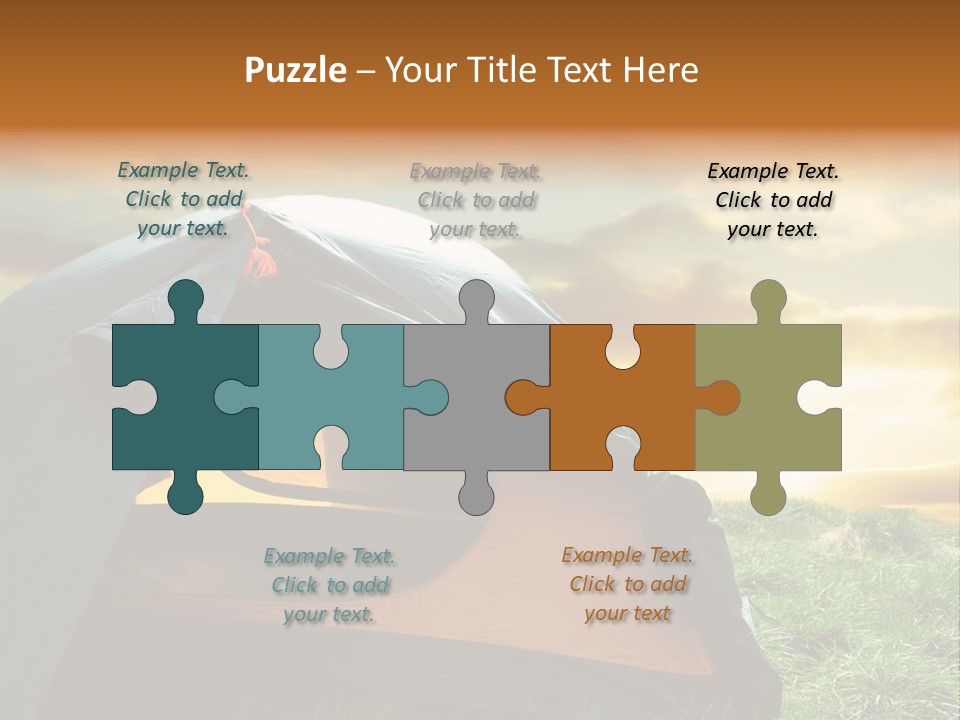 Healthy Active Colorful PowerPoint Template