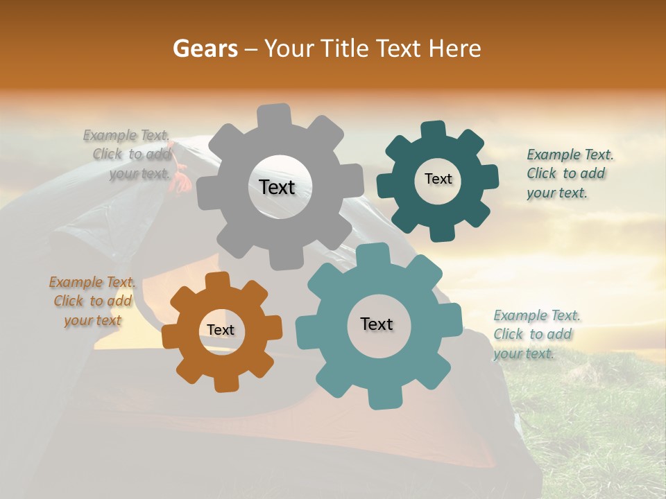 Healthy Active Colorful PowerPoint Template