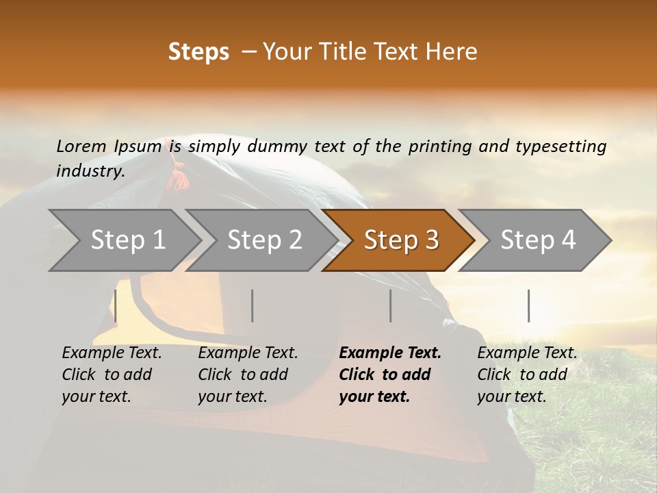 Healthy Active Colorful PowerPoint Template