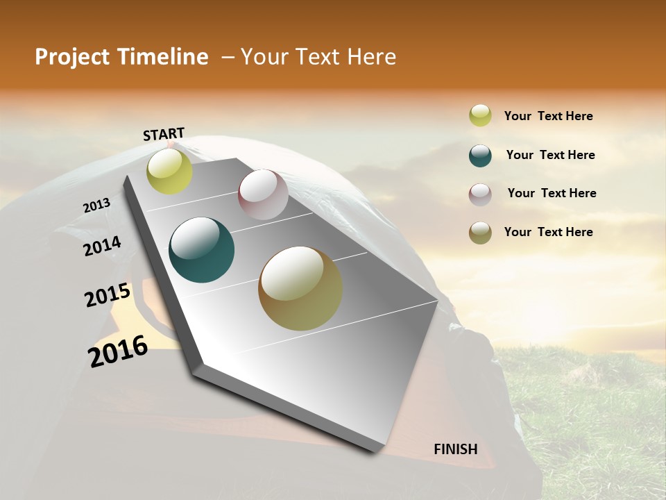 Healthy Active Colorful PowerPoint Template