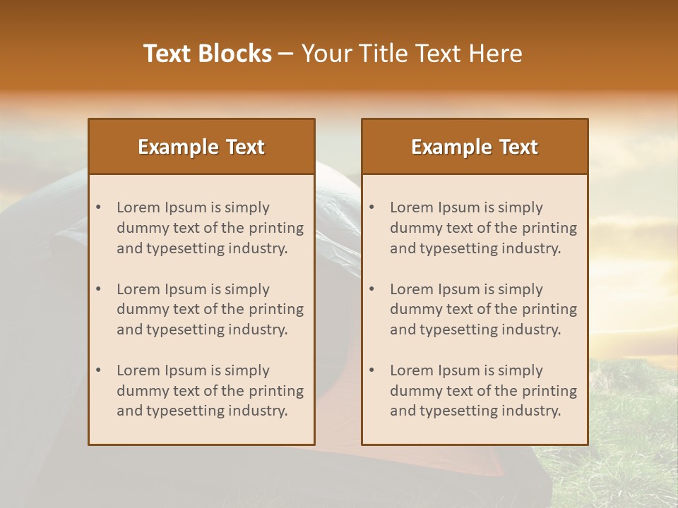 Healthy Active Colorful PowerPoint Template