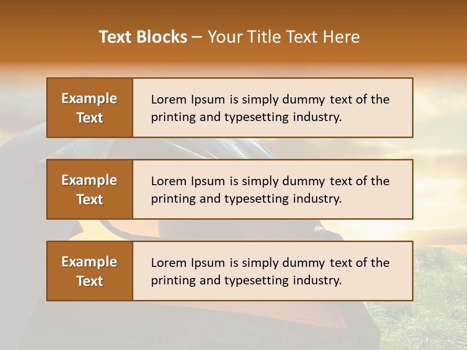 Healthy Active Colorful PowerPoint Template