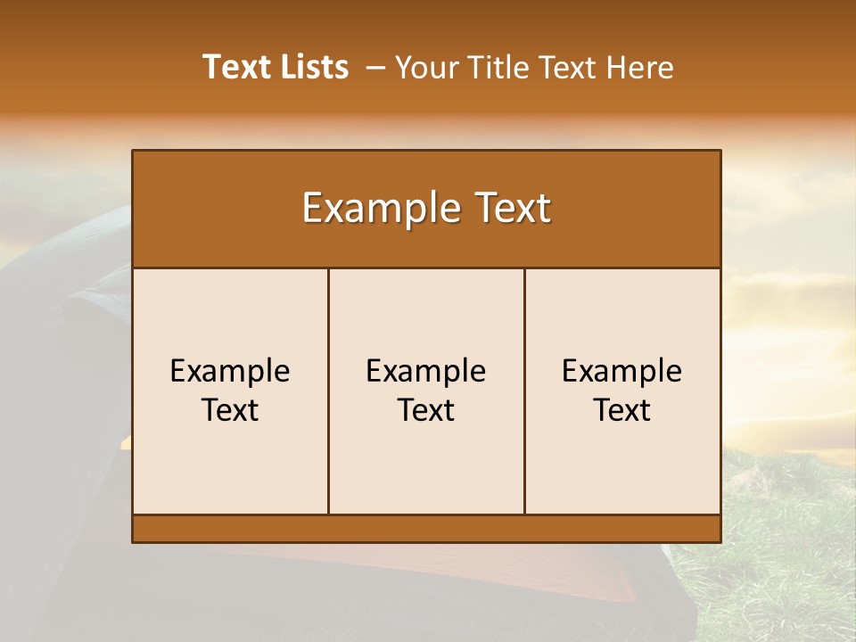 Healthy Active Colorful PowerPoint Template
