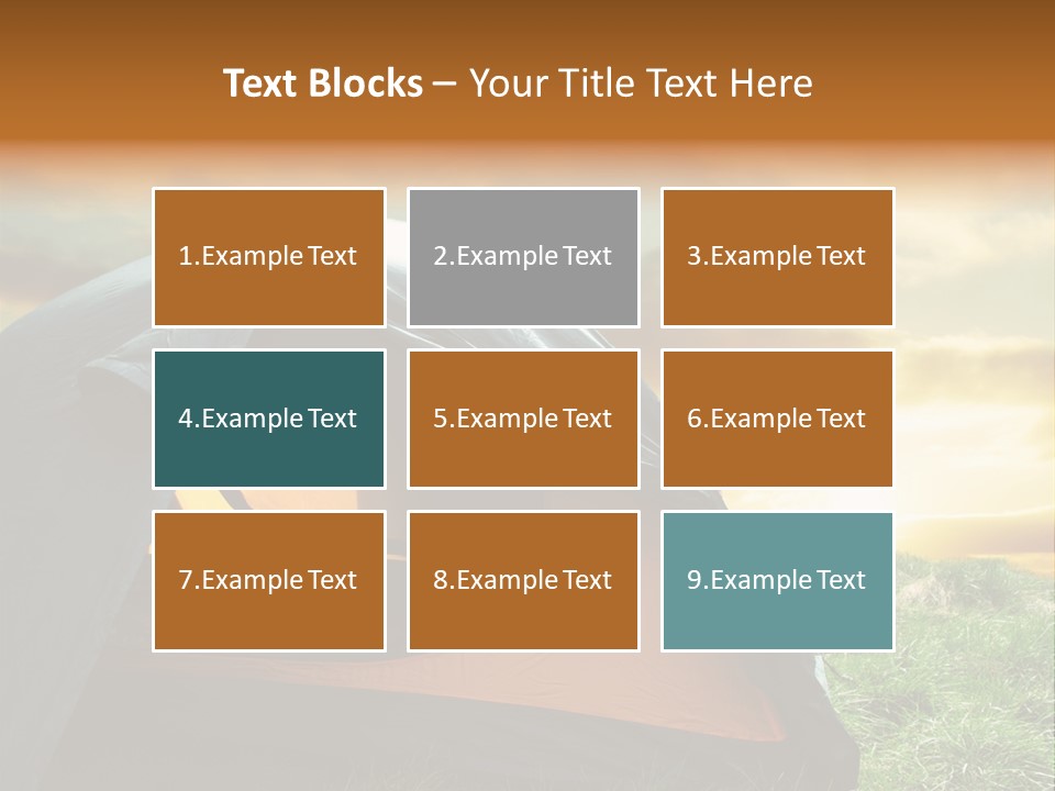 Healthy Active Colorful PowerPoint Template