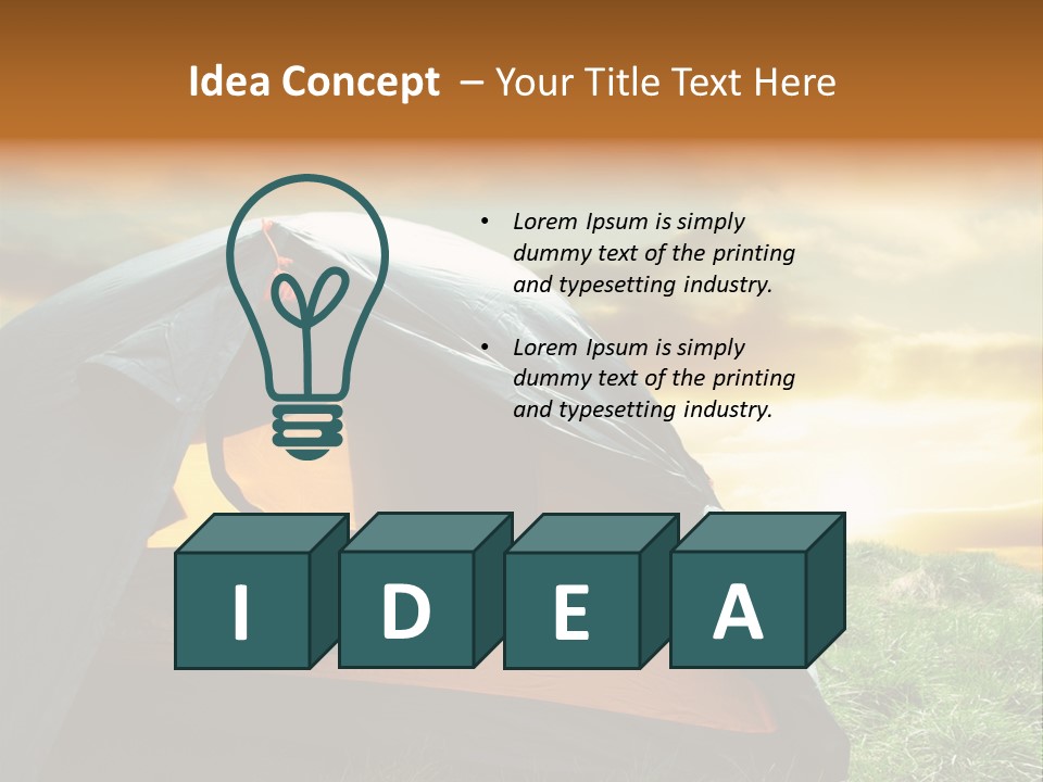 Healthy Active Colorful PowerPoint Template