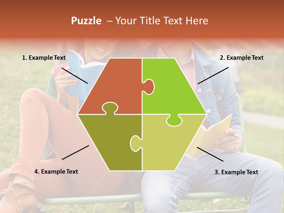 Smile Students Books PowerPoint Template