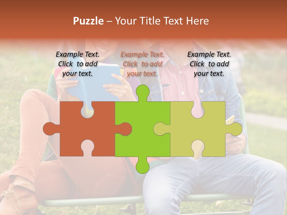 Smile Students Books PowerPoint Template