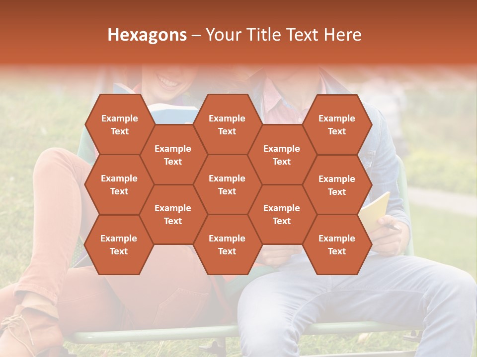 Smile Students Books PowerPoint Template