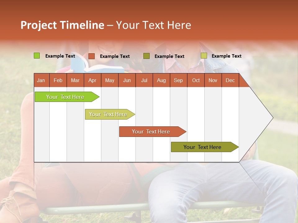 Smile Students Books PowerPoint Template