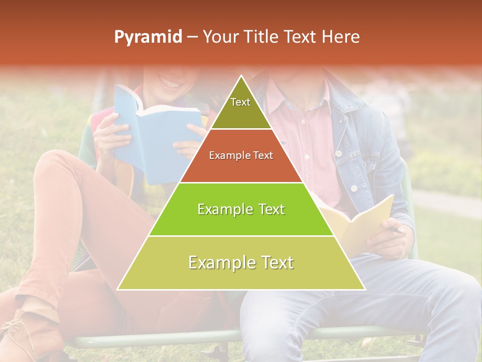 Smile Students Books PowerPoint Template