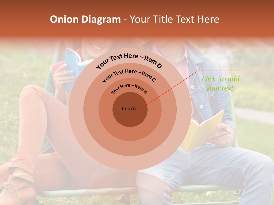 Smile Students Books PowerPoint Template