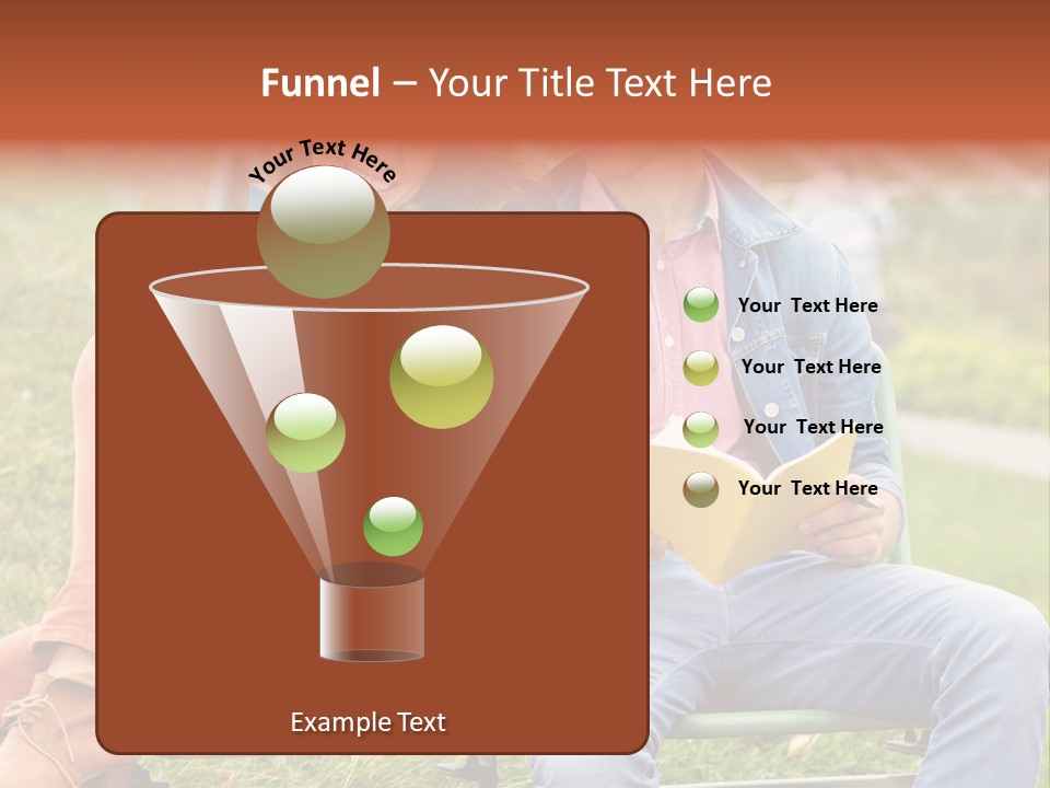 Smile Students Books PowerPoint Template