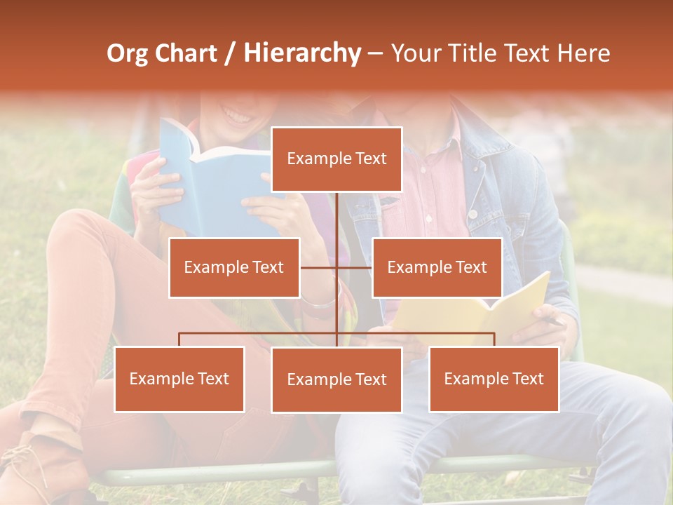 Smile Students Books PowerPoint Template