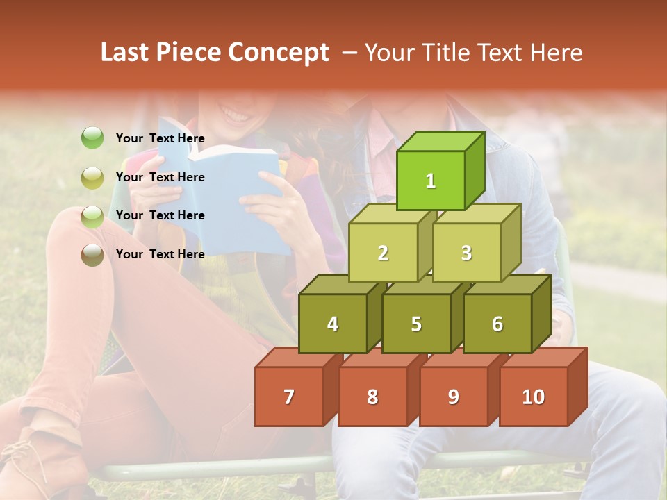 Smile Students Books PowerPoint Template