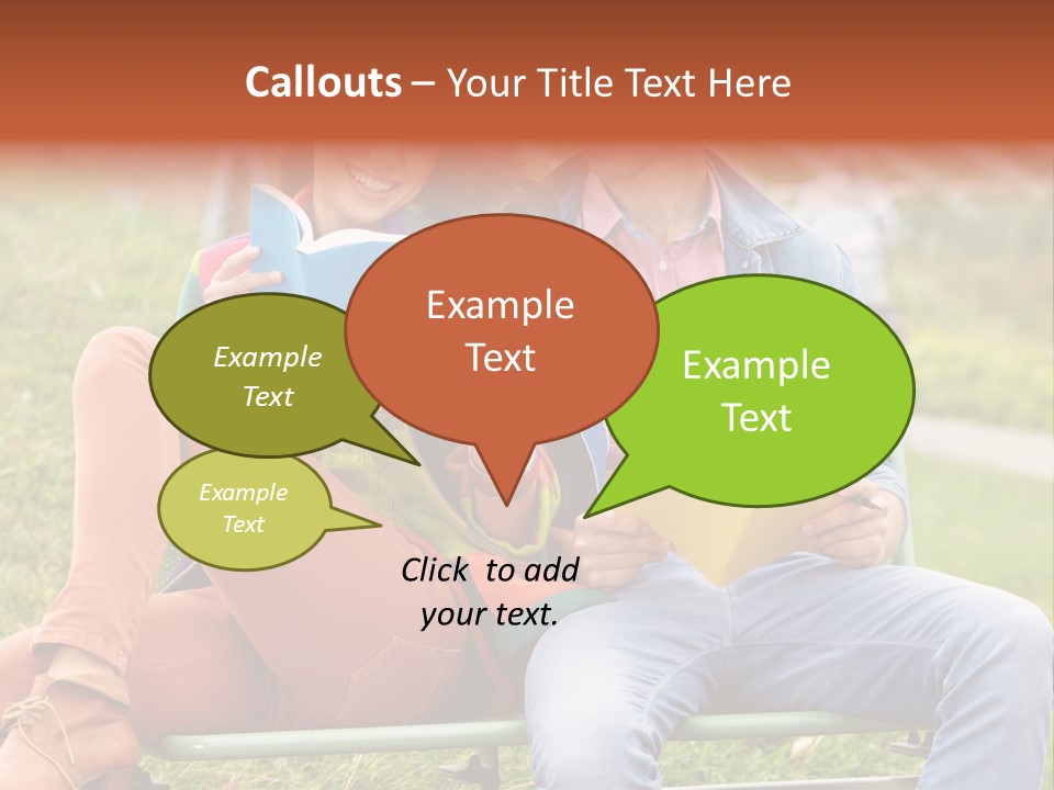 Smile Students Books PowerPoint Template