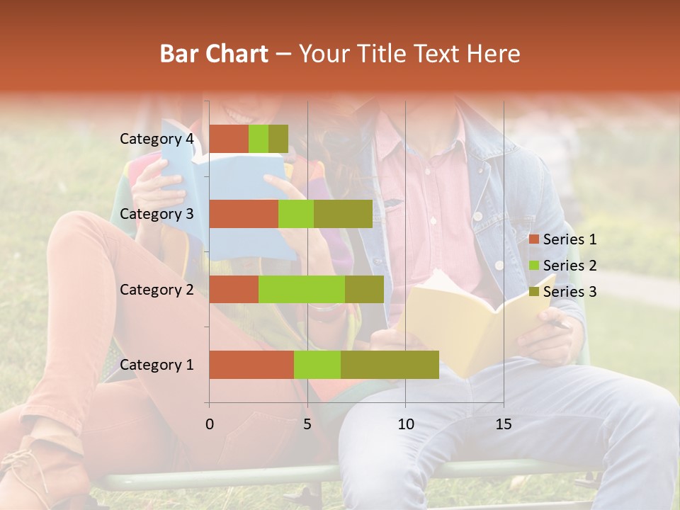 Smile Students Books PowerPoint Template