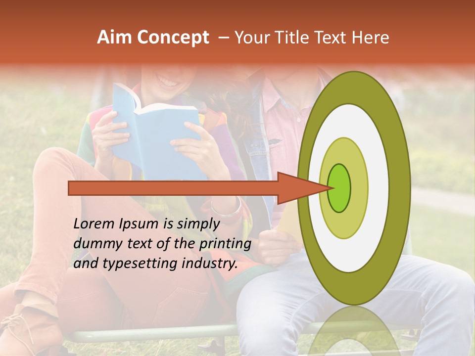 Smile Students Books PowerPoint Template