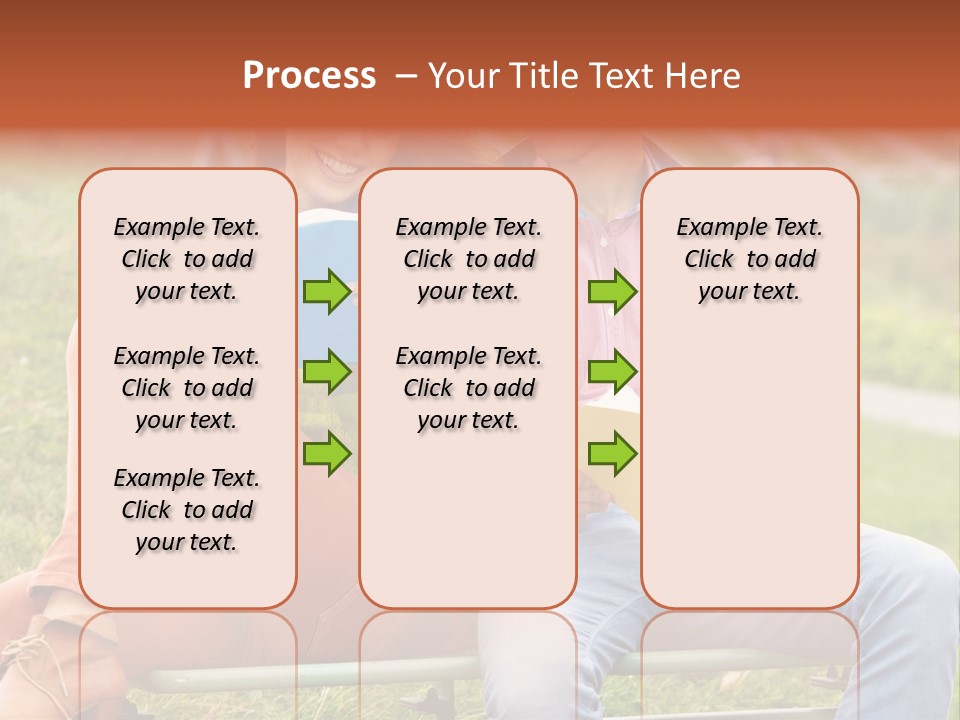 Smile Students Books PowerPoint Template