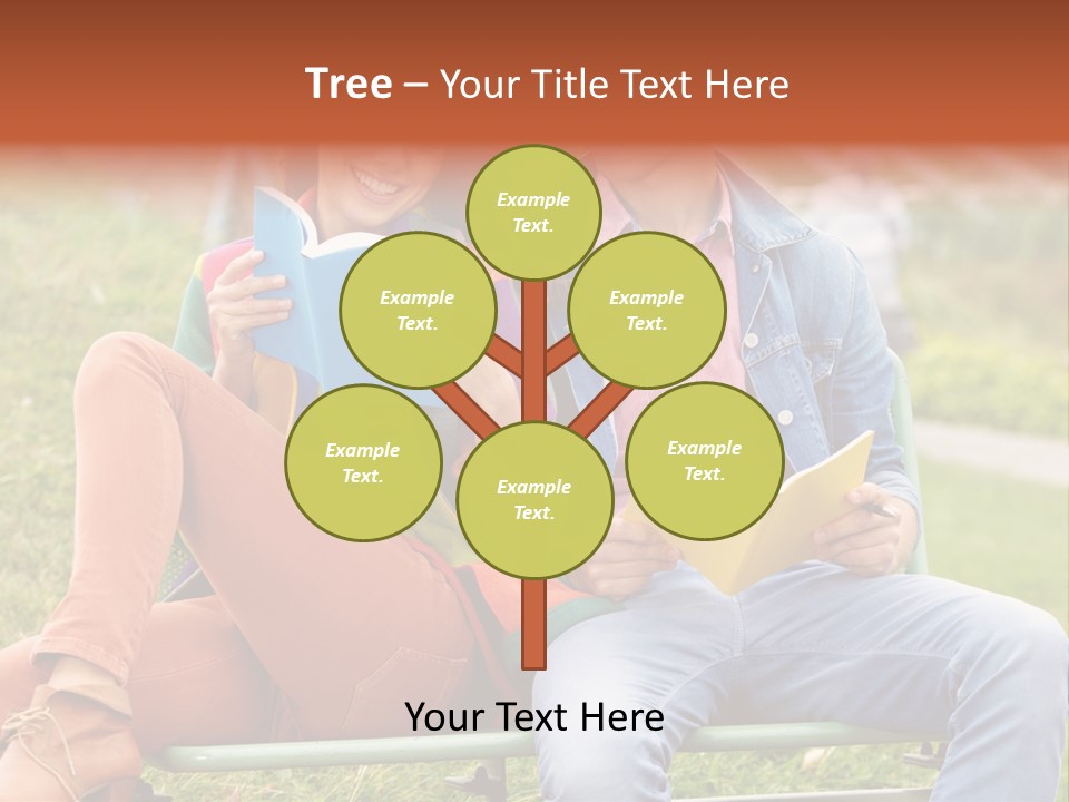 Smile Students Books PowerPoint Template