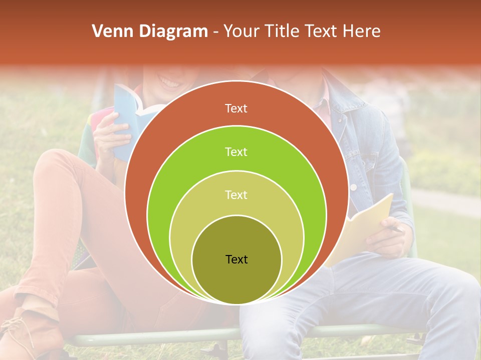 Smile Students Books PowerPoint Template
