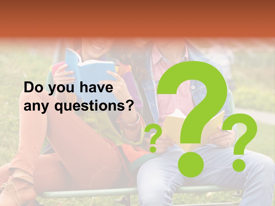 Smile Students Books PowerPoint Template