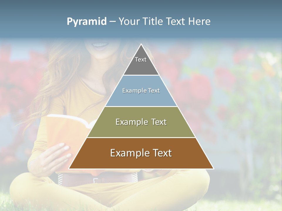 Female Glade Woman PowerPoint Template