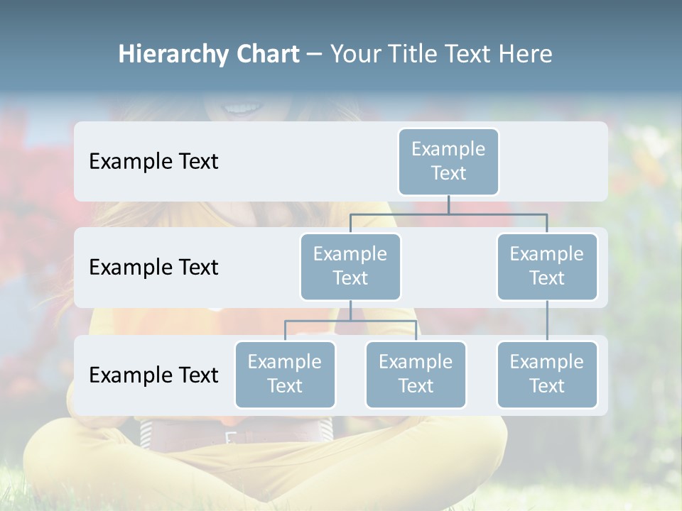 Female Glade Woman PowerPoint Template
