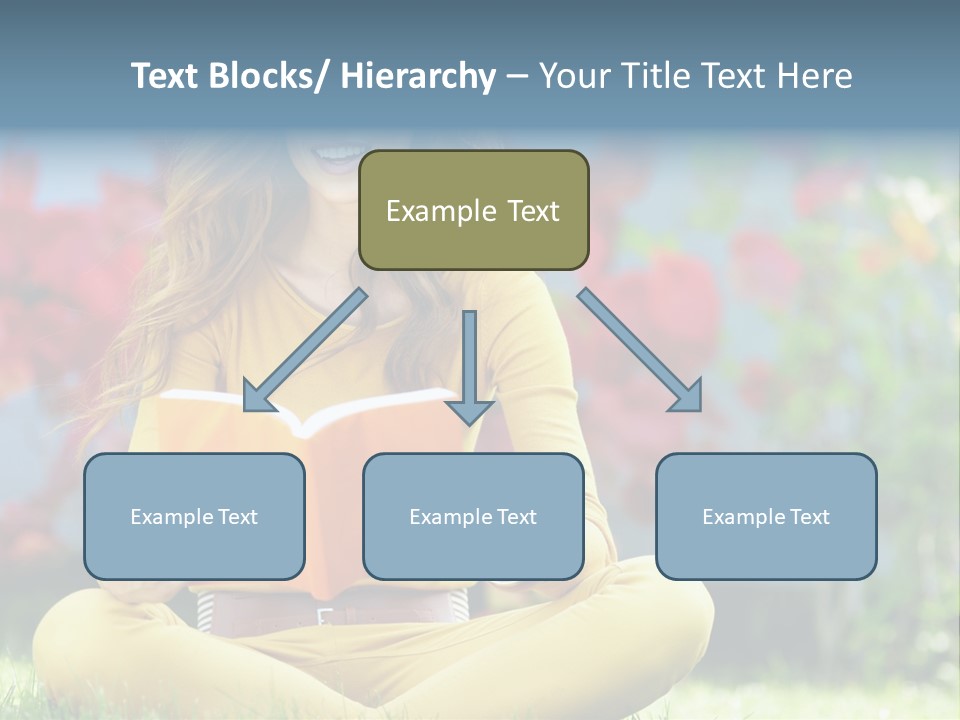 Female Glade Woman PowerPoint Template