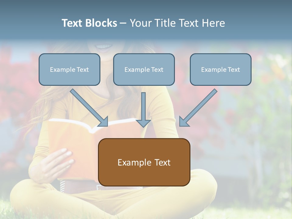 Female Glade Woman PowerPoint Template