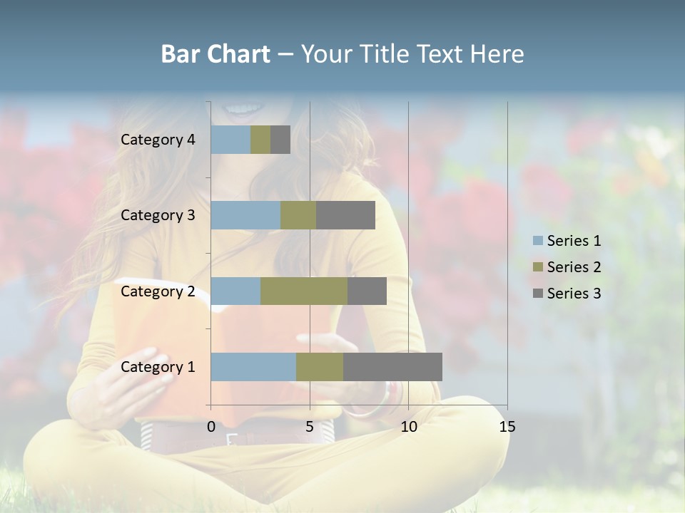 Female Glade Woman PowerPoint Template