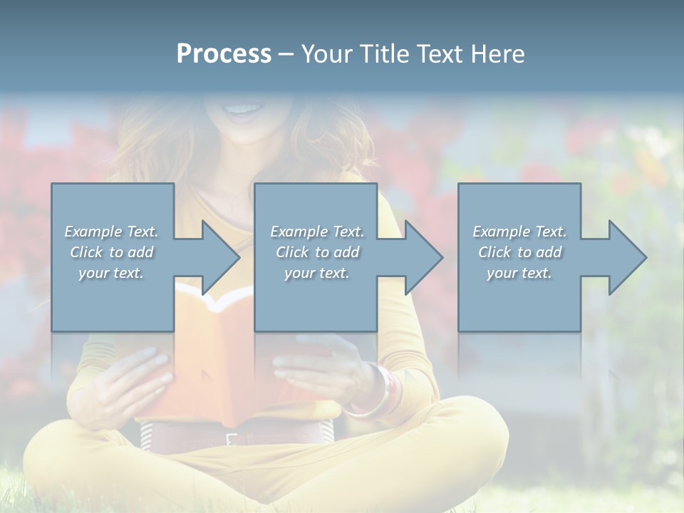 Female Glade Woman PowerPoint Template