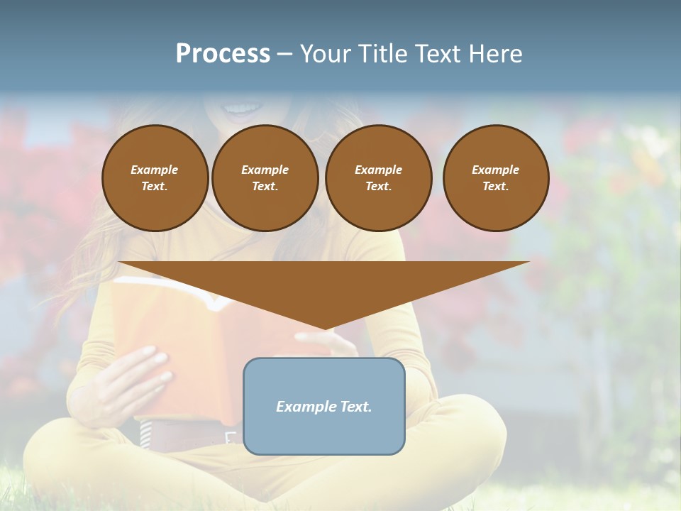 Female Glade Woman PowerPoint Template