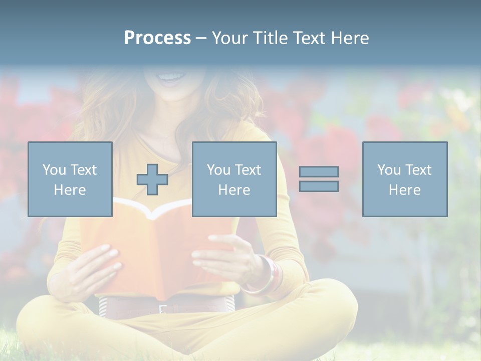 Female Glade Woman PowerPoint Template