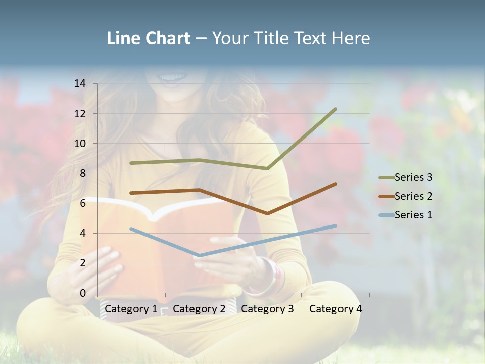 Female Glade Woman PowerPoint Template