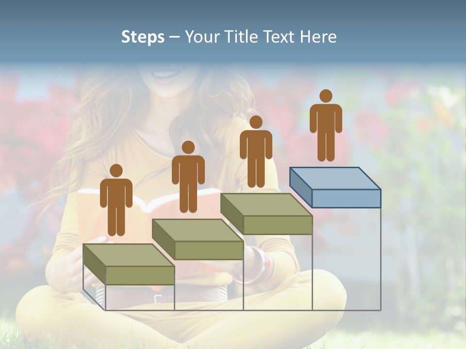Female Glade Woman PowerPoint Template