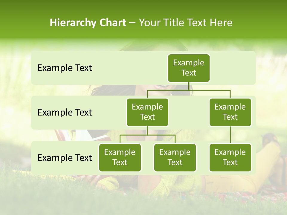Girl Cheerful Pretty PowerPoint Template