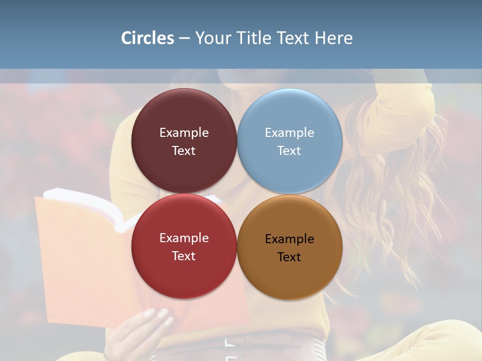 People Happy Adolescence PowerPoint Template