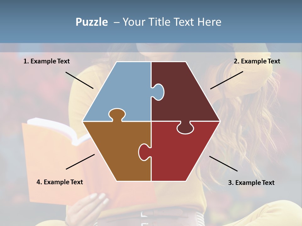 People Happy Adolescence PowerPoint Template