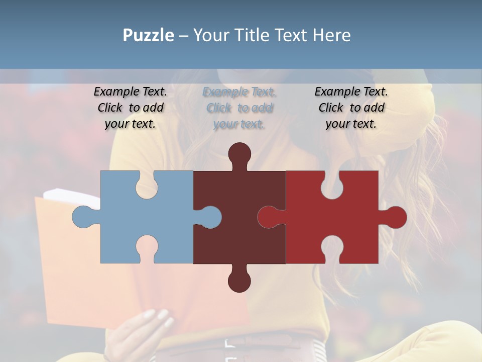 People Happy Adolescence PowerPoint Template