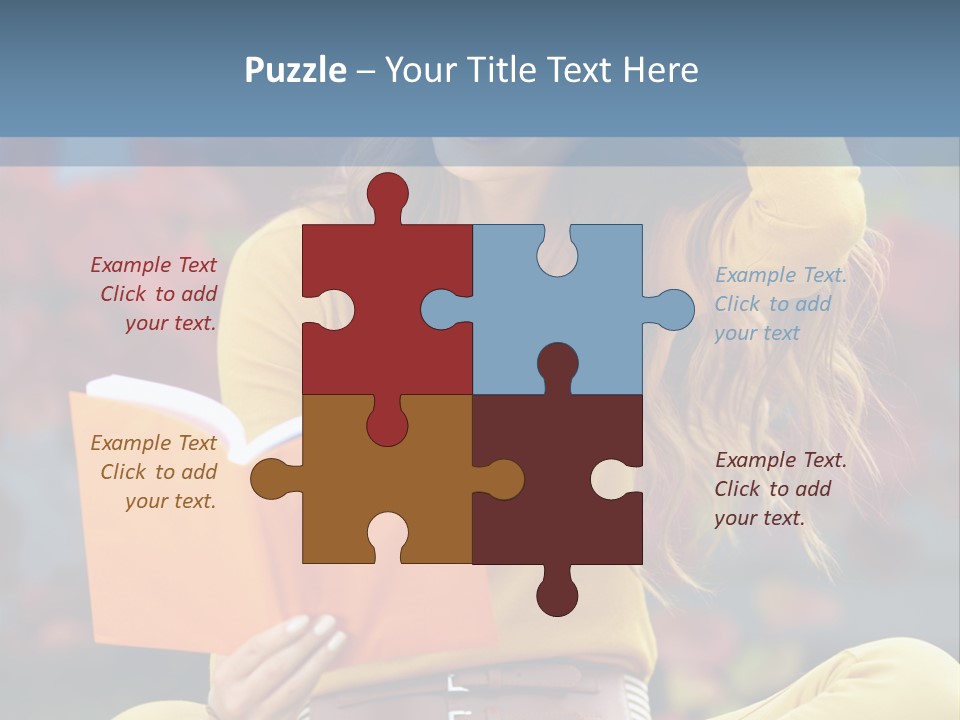 People Happy Adolescence PowerPoint Template